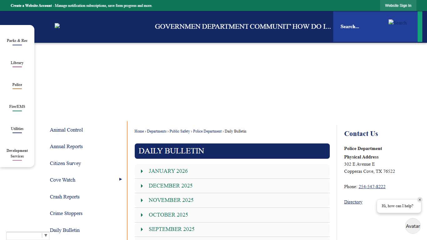 Daily Bulletin Copperas Cove, TX